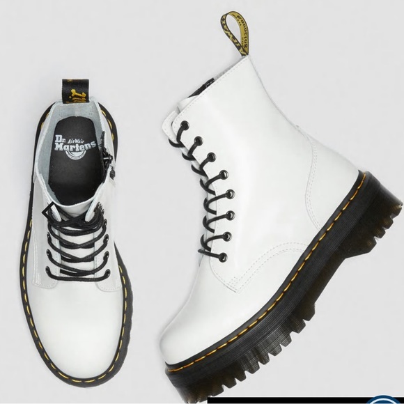 Doc martens white Jaydon size 7 - Picture 6 of 11